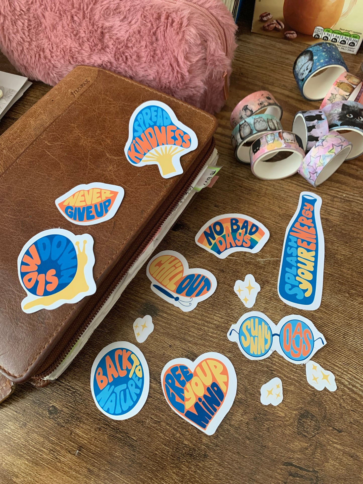 Retro Deco Diecut Sticker Flakes -Journal ephemera- Pack of 10
