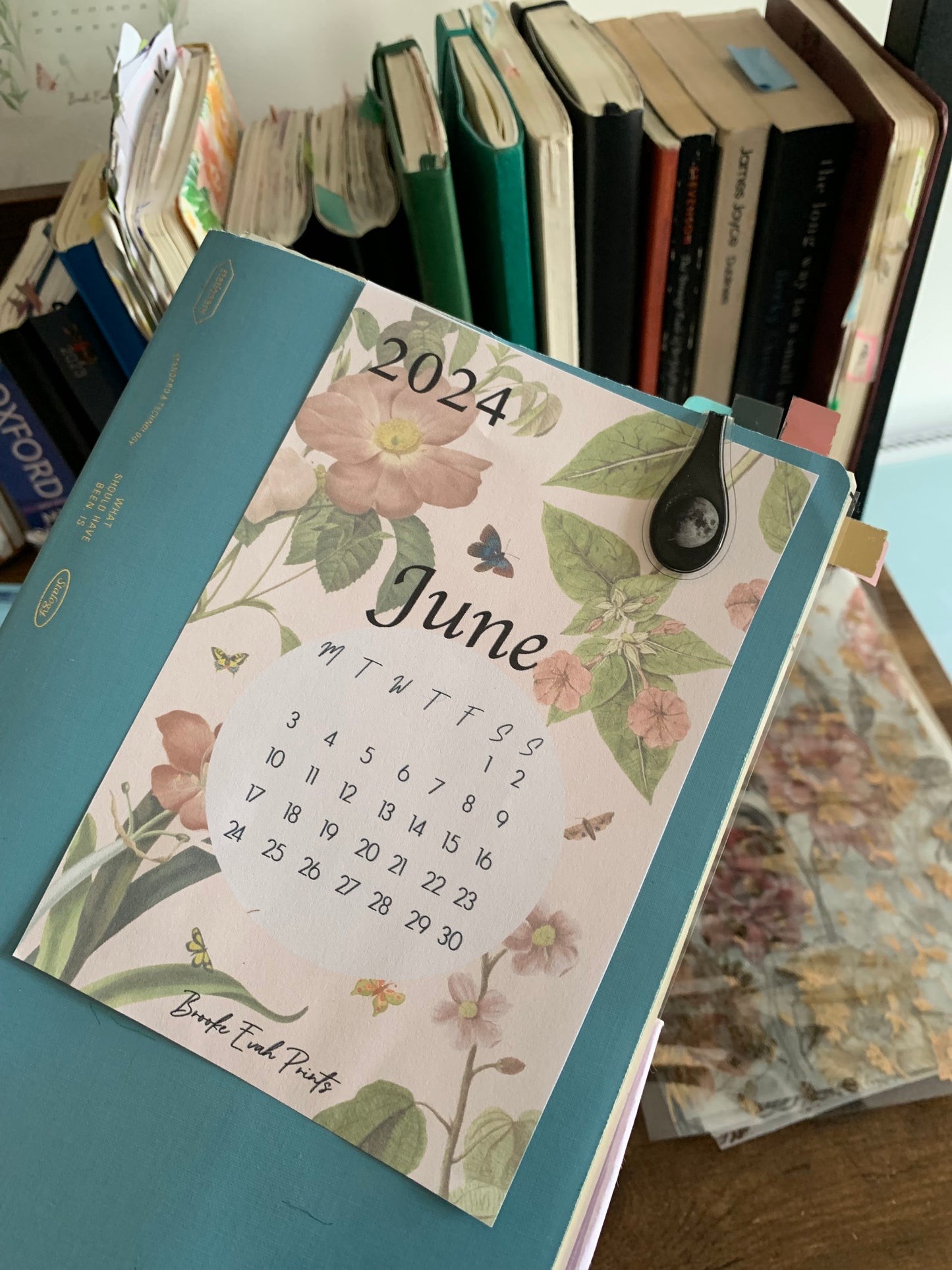 FREE download June 2024 Calendar Card