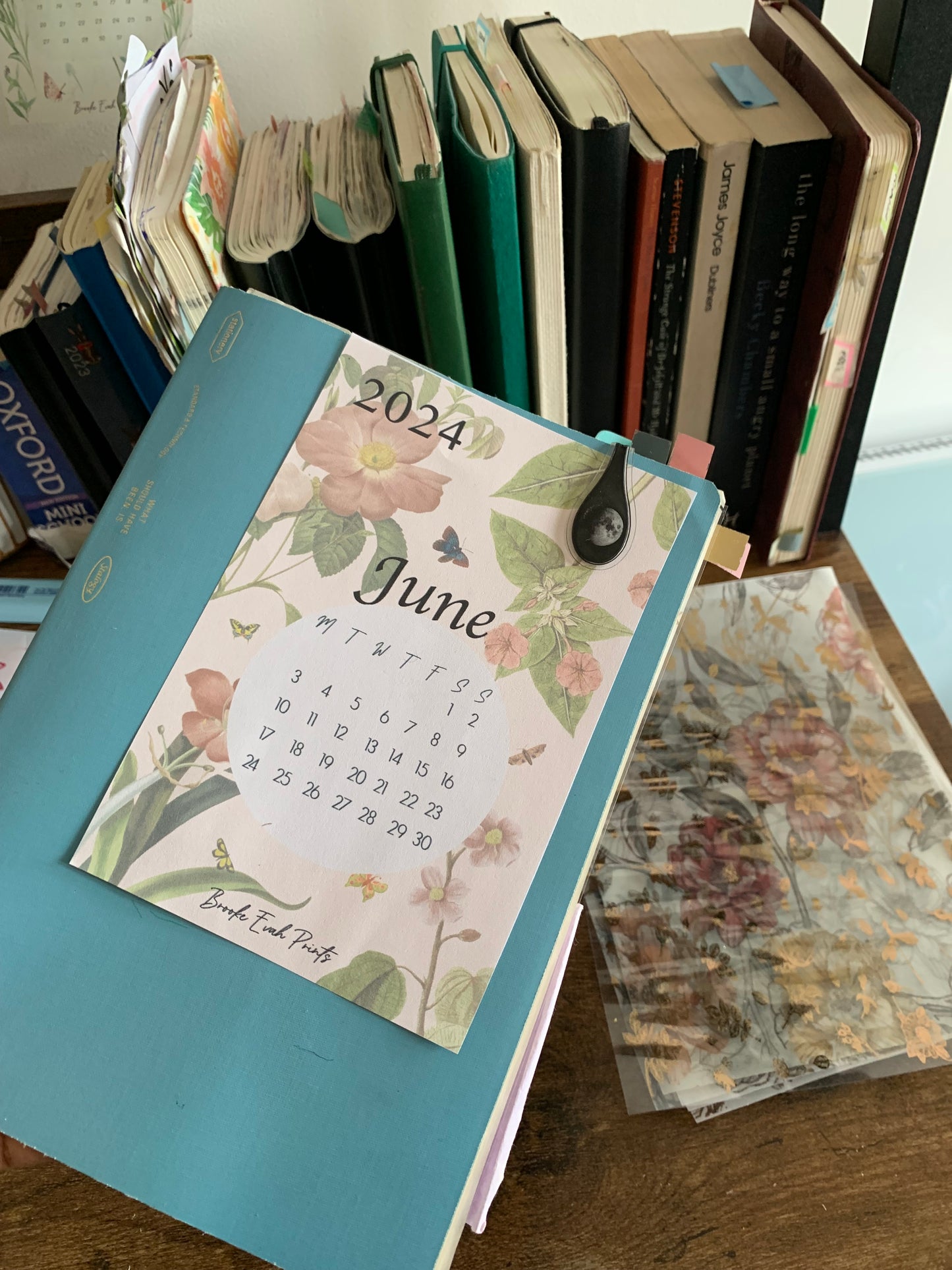 FREE download June 2024 Calendar Card