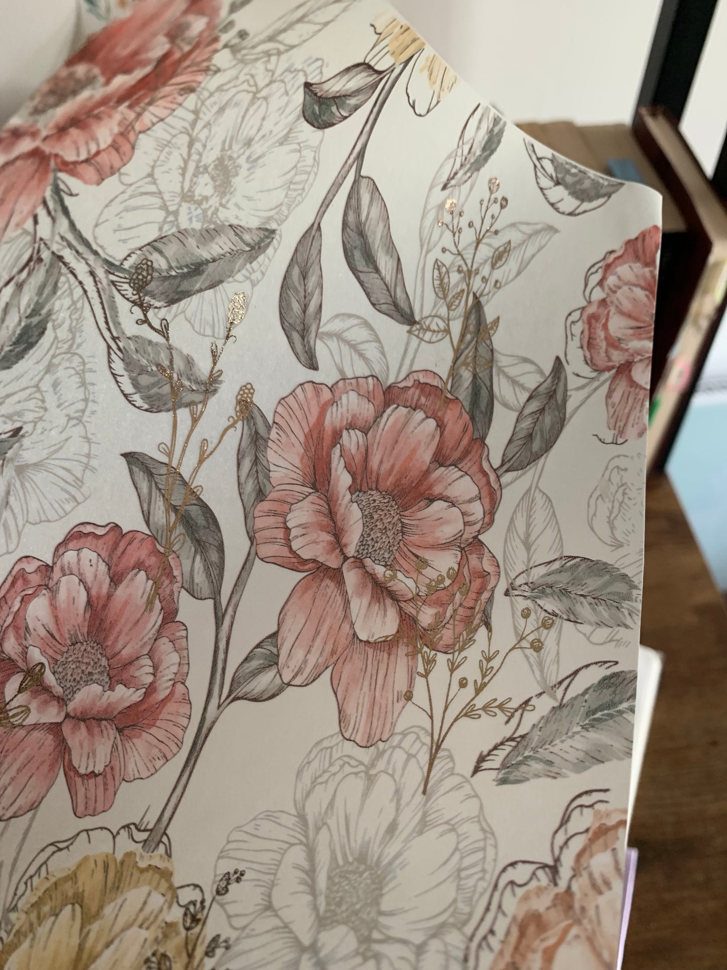 Hand Drawn Bouquet Foiled Floral Vellum Planner Dashboard - Blooming Marvelous✨