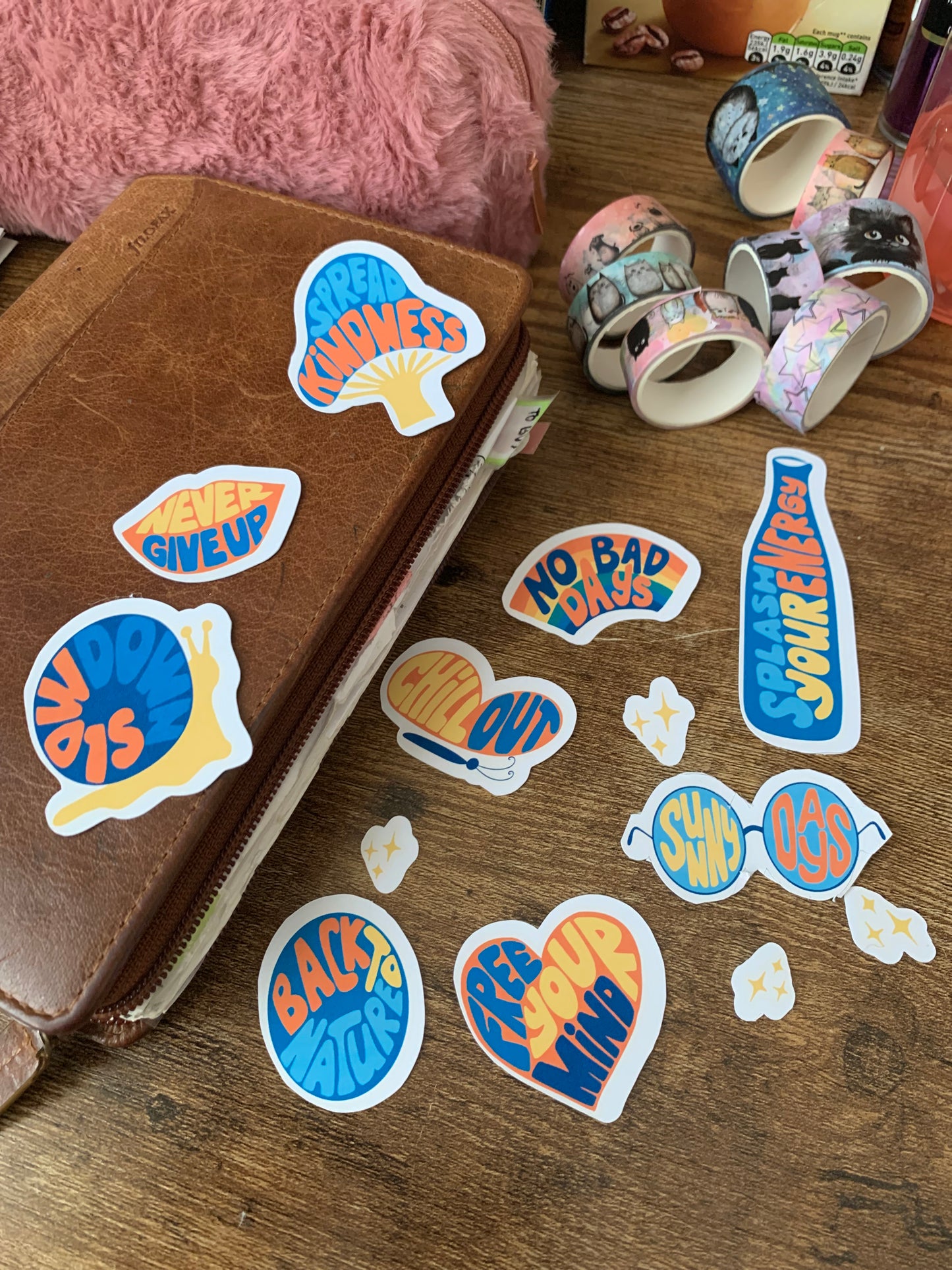 Retro Deco Diecut Sticker Flakes -Journal ephemera- Pack of 10