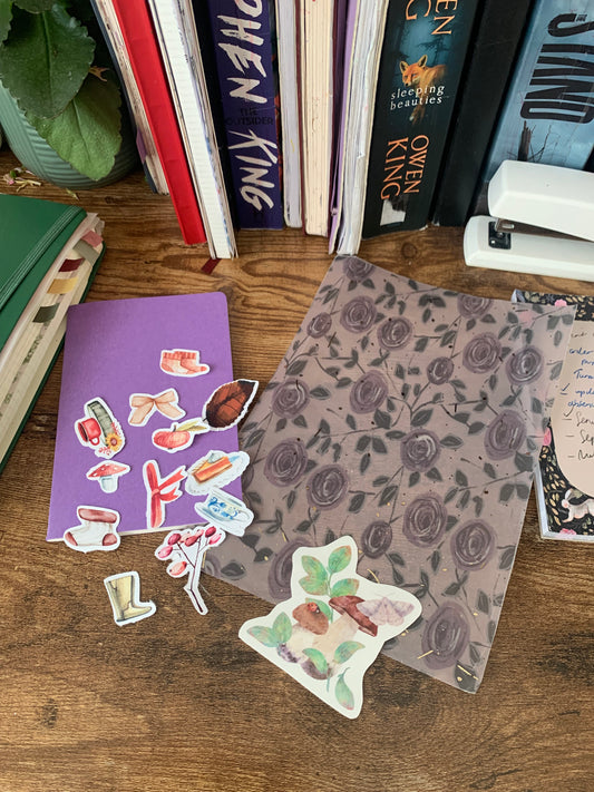 Members Only October 2025 Exclusive Sticker, Notebook & Vellum Bundle