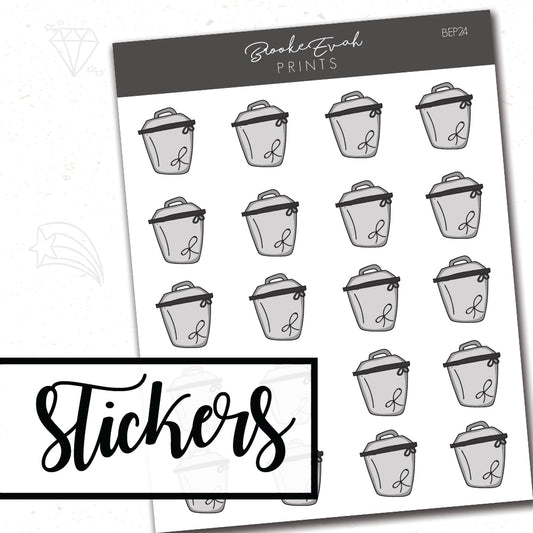Trash Stickers  - BEP24 - BrookeEvahPrints