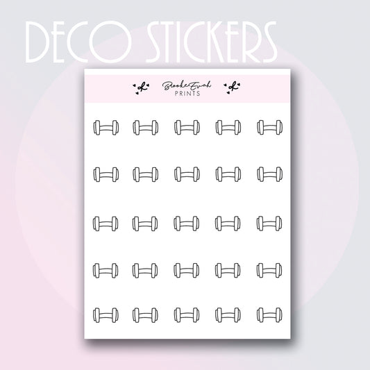Gym Icon Stickers- BEP71