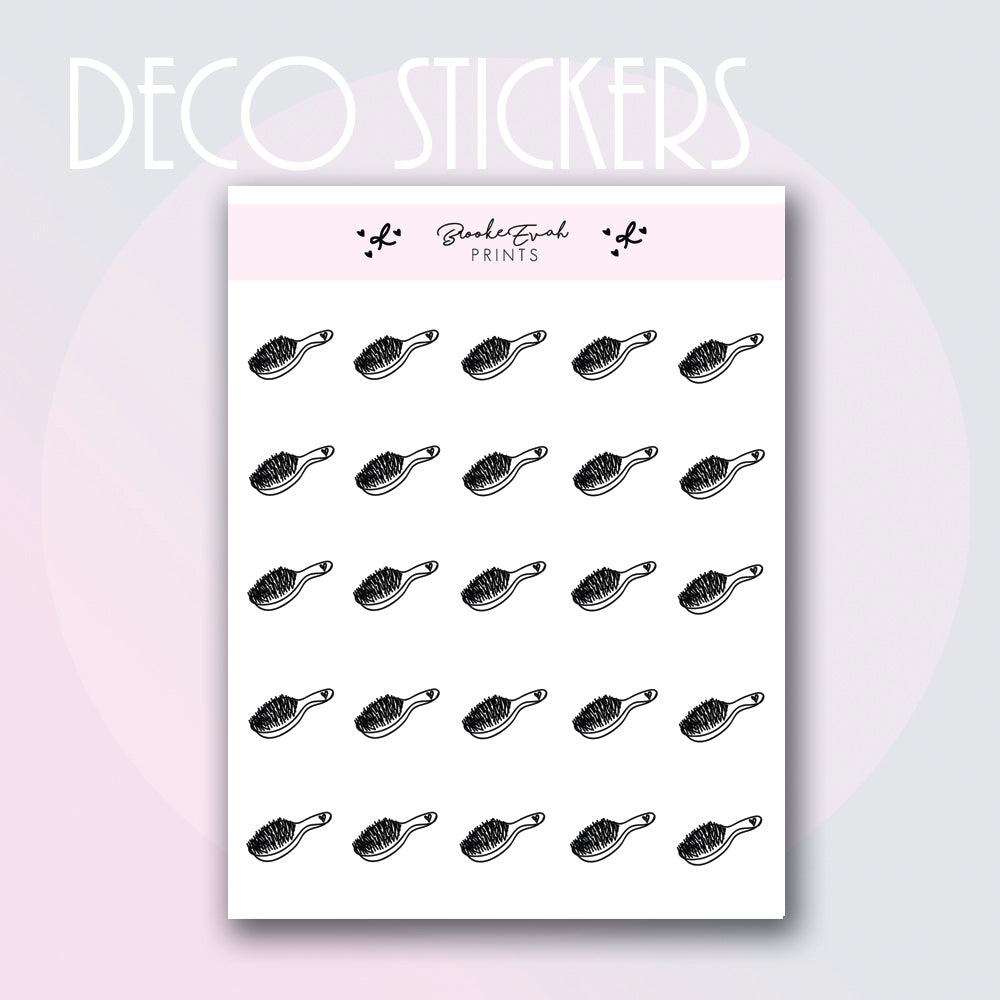 Brush Icon Stickers- BEP73