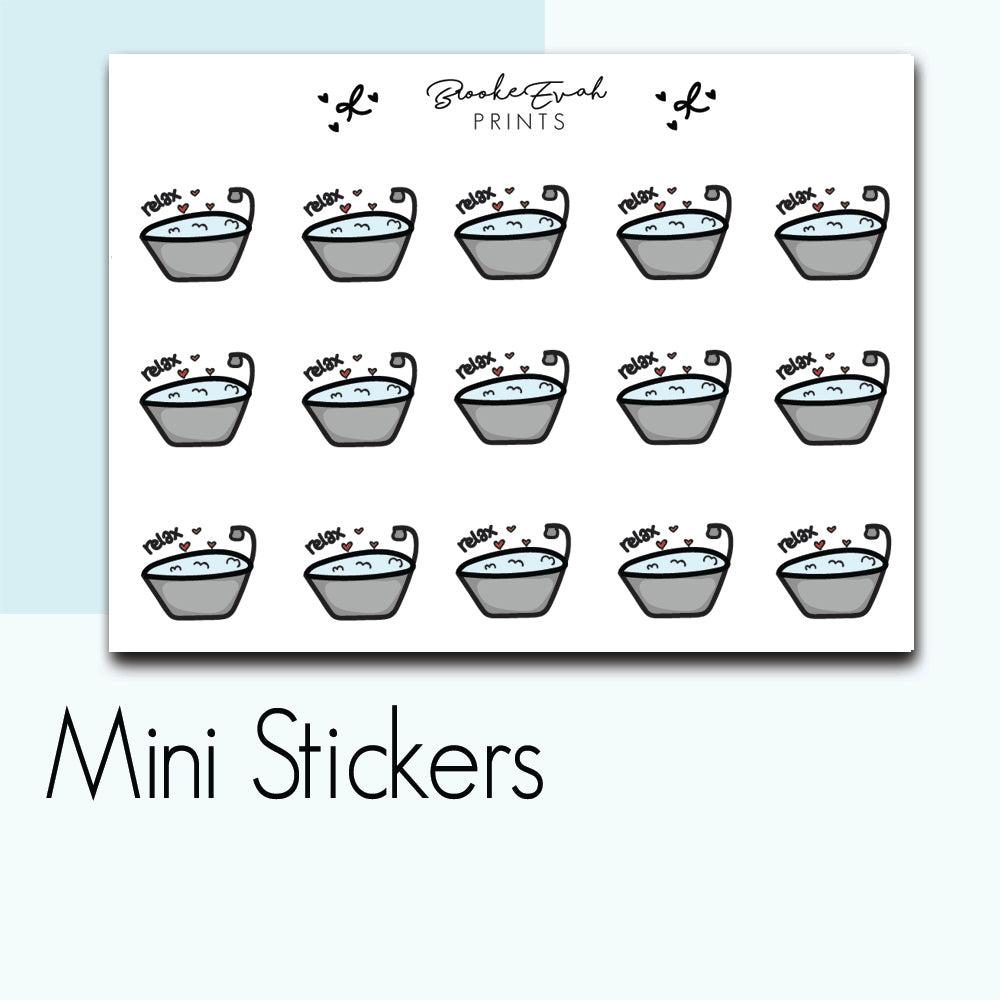 Mini Bath Stickers- BEPM103