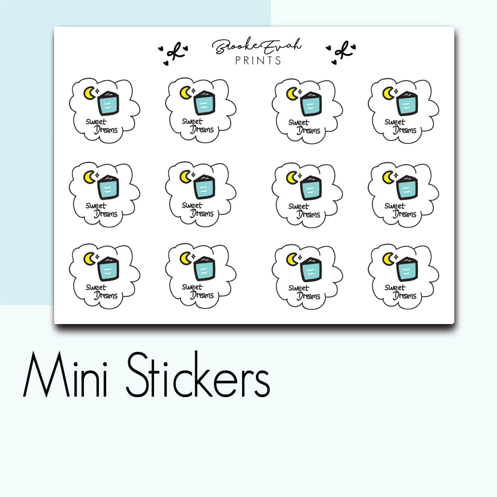 Mini Bedtime Story Stickers- BEPM108
