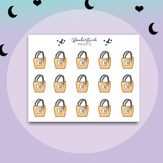 Mini Etsy Bags Stickers - BEPM130