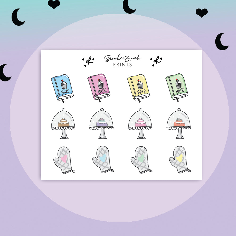 Mini Baking Stickers - BEPM133