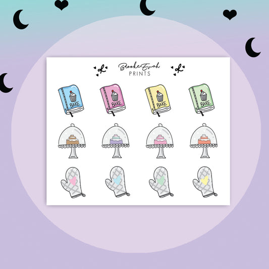 Mini Baking Stickers - BEPM133