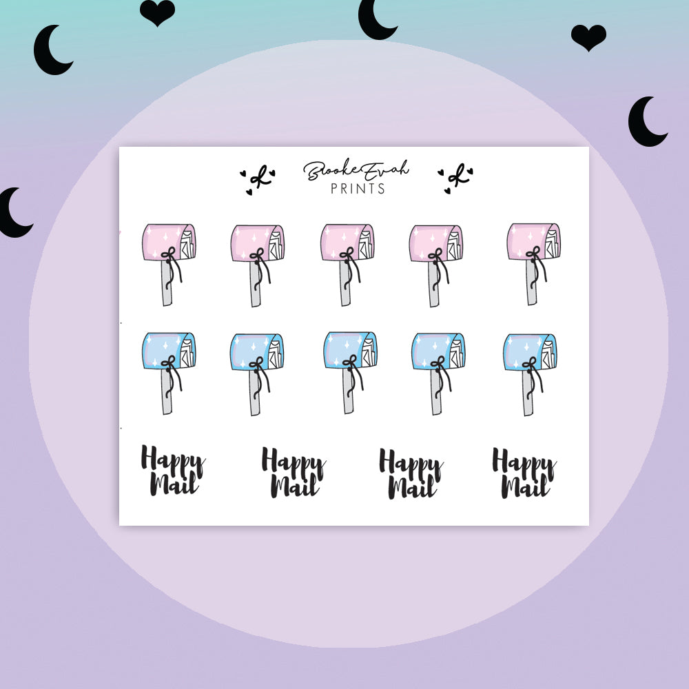 Mini Post Office Stickers - BEPM134