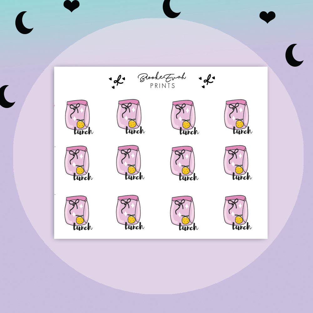 Mini Lunch Stickers - BEPM135