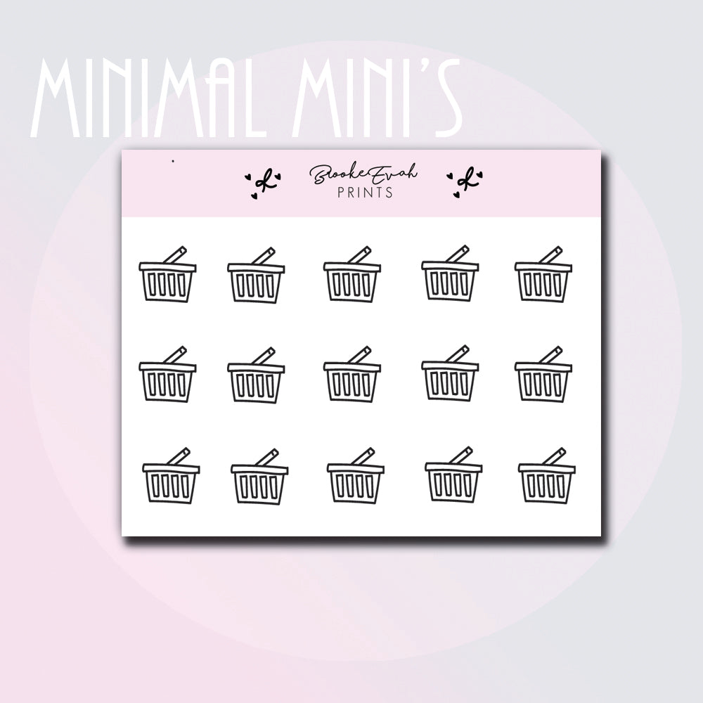Minimal Grocery Doodles - BEPM166