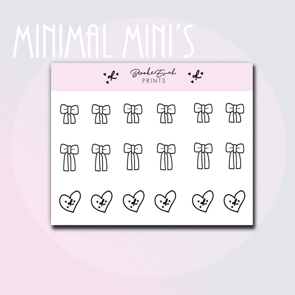 Minimal Bow Doodles - BEPM167