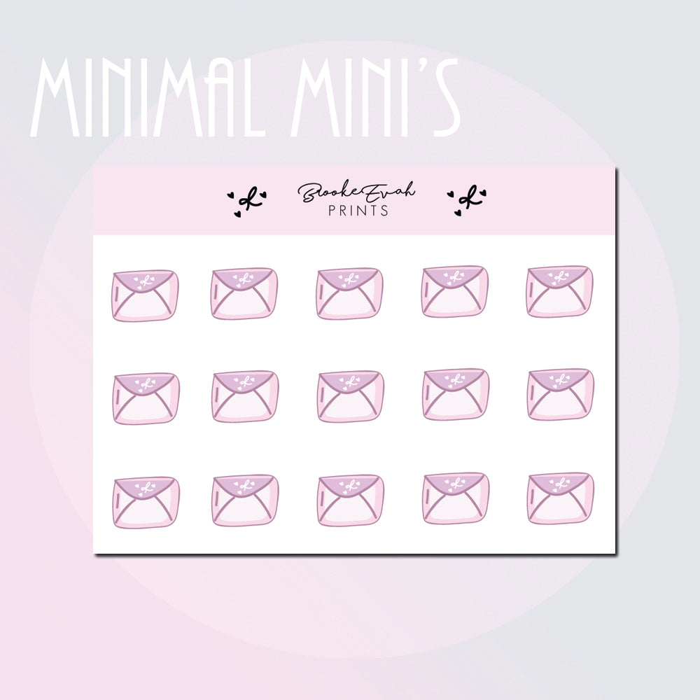 Lavender Mail Doodles - BEPM173
