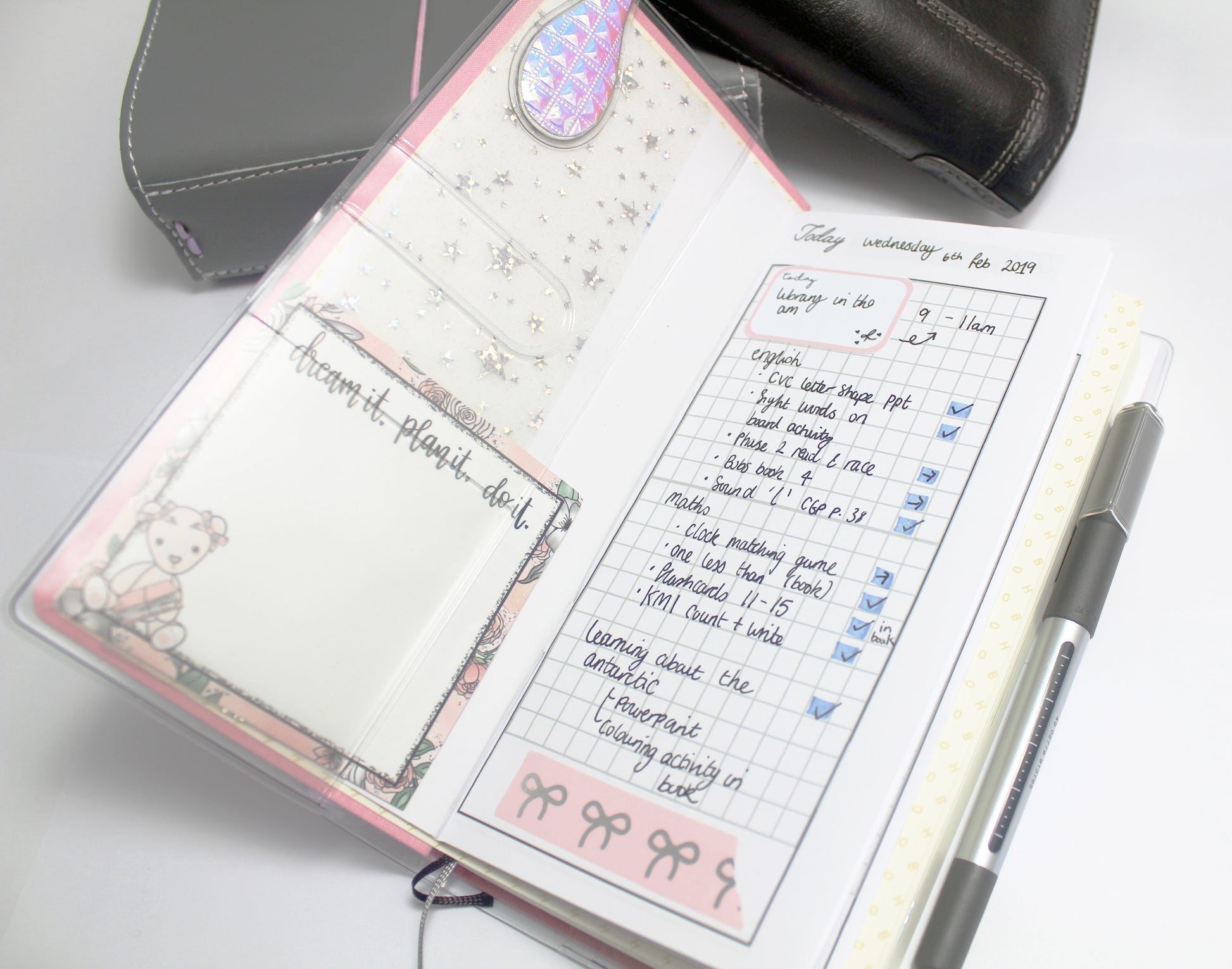 Printable Hobonichi Weeks Daily Grid - BrookeEvahPrints