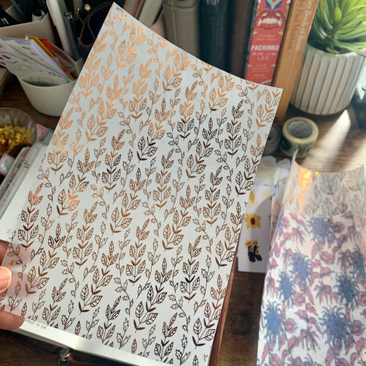 Printed Vellum X Acetate Planner Dashboard - Mya