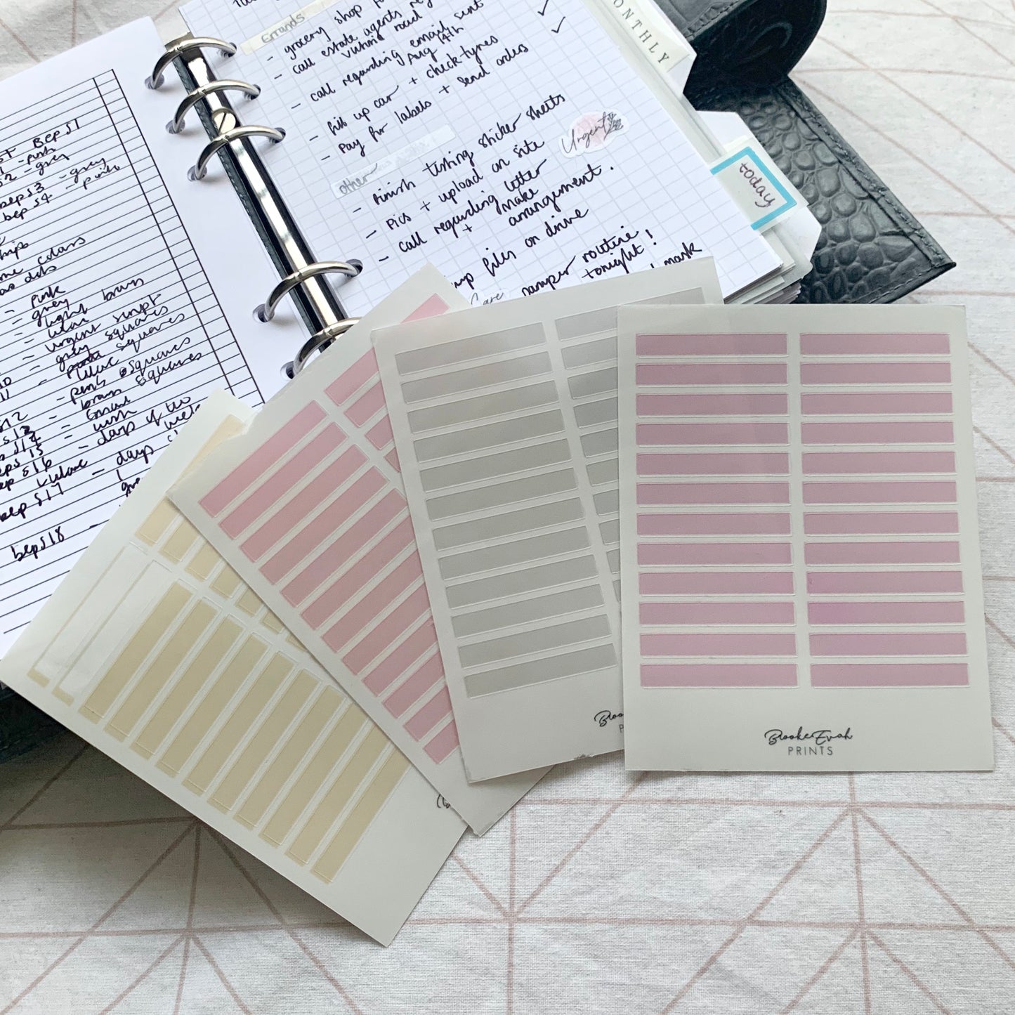 Transparent Highlight Strip Stickers