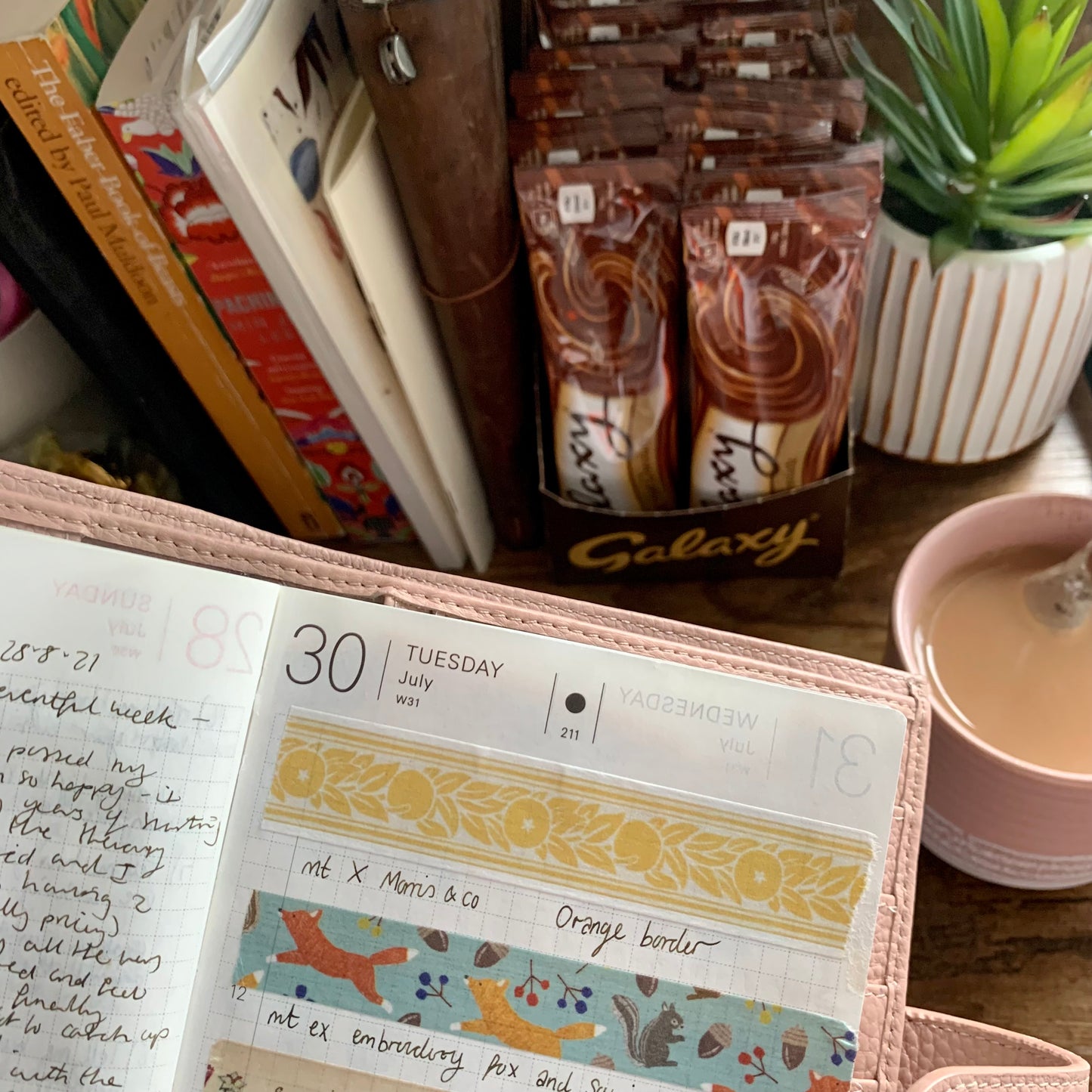 Mt Morris & Co Orange Border Washi tape