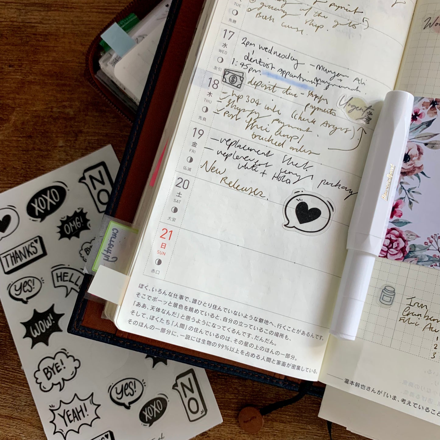 Doodle Speech Bubble Stickers - Transparent Stickers