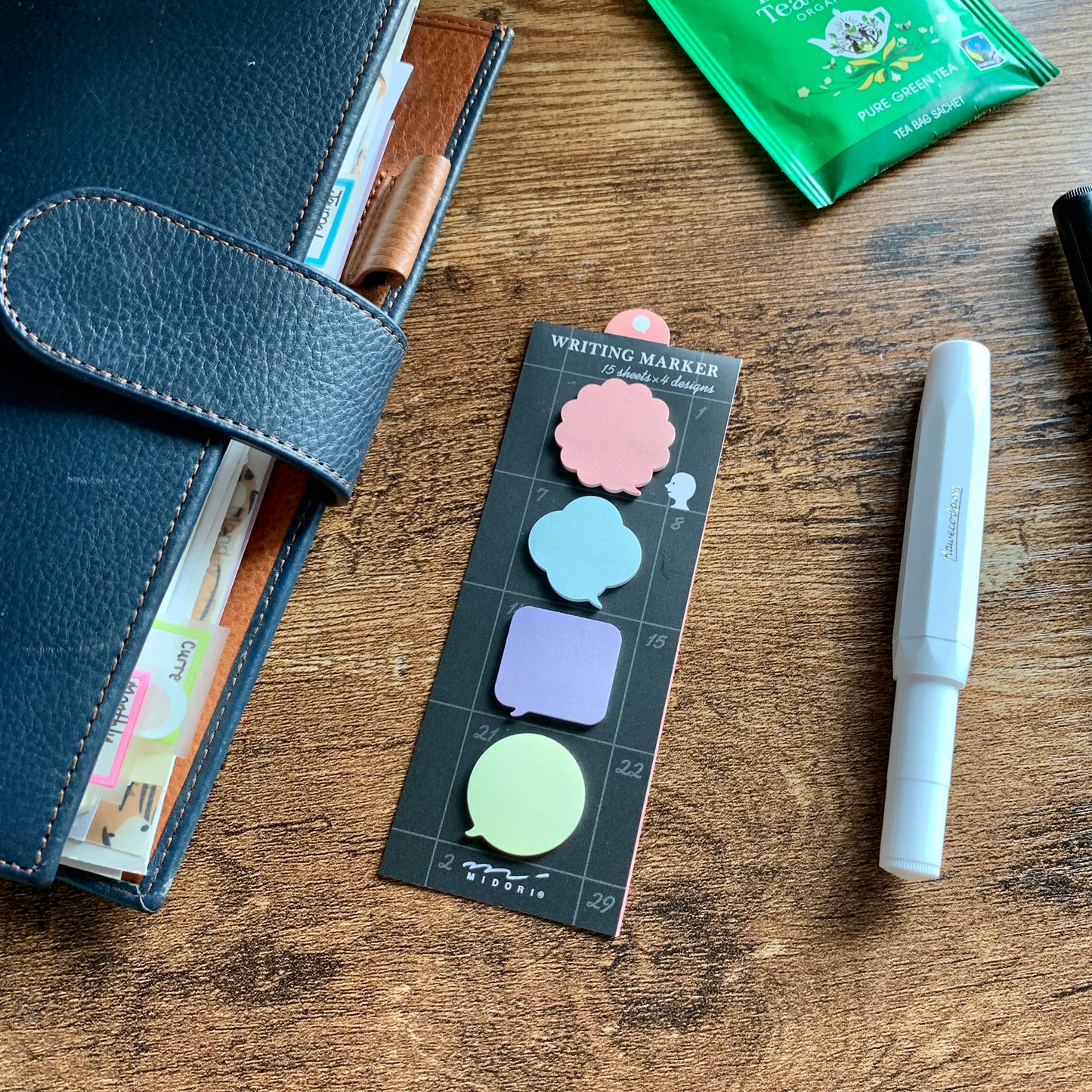Midori Sticky Message Memo Block