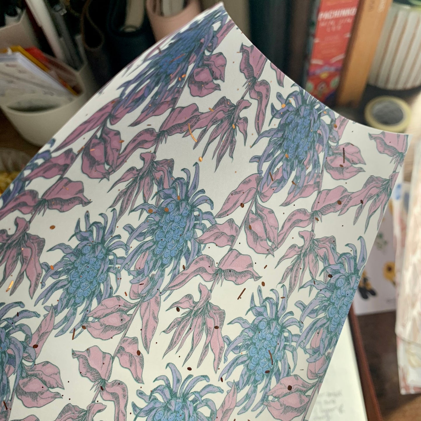 Printed Vellum Planner Dashboards - Gardenia