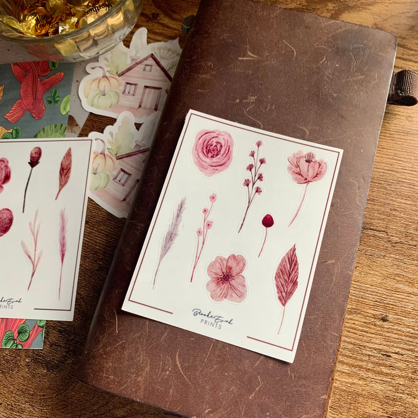 The Forest House Collection Stickers