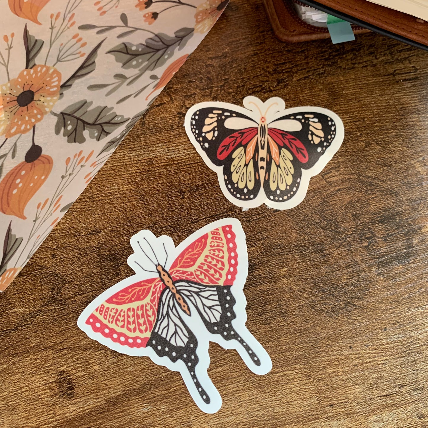 Butterfly Sticker Flake - Set of 2 - Bohemian Butterfly Collection