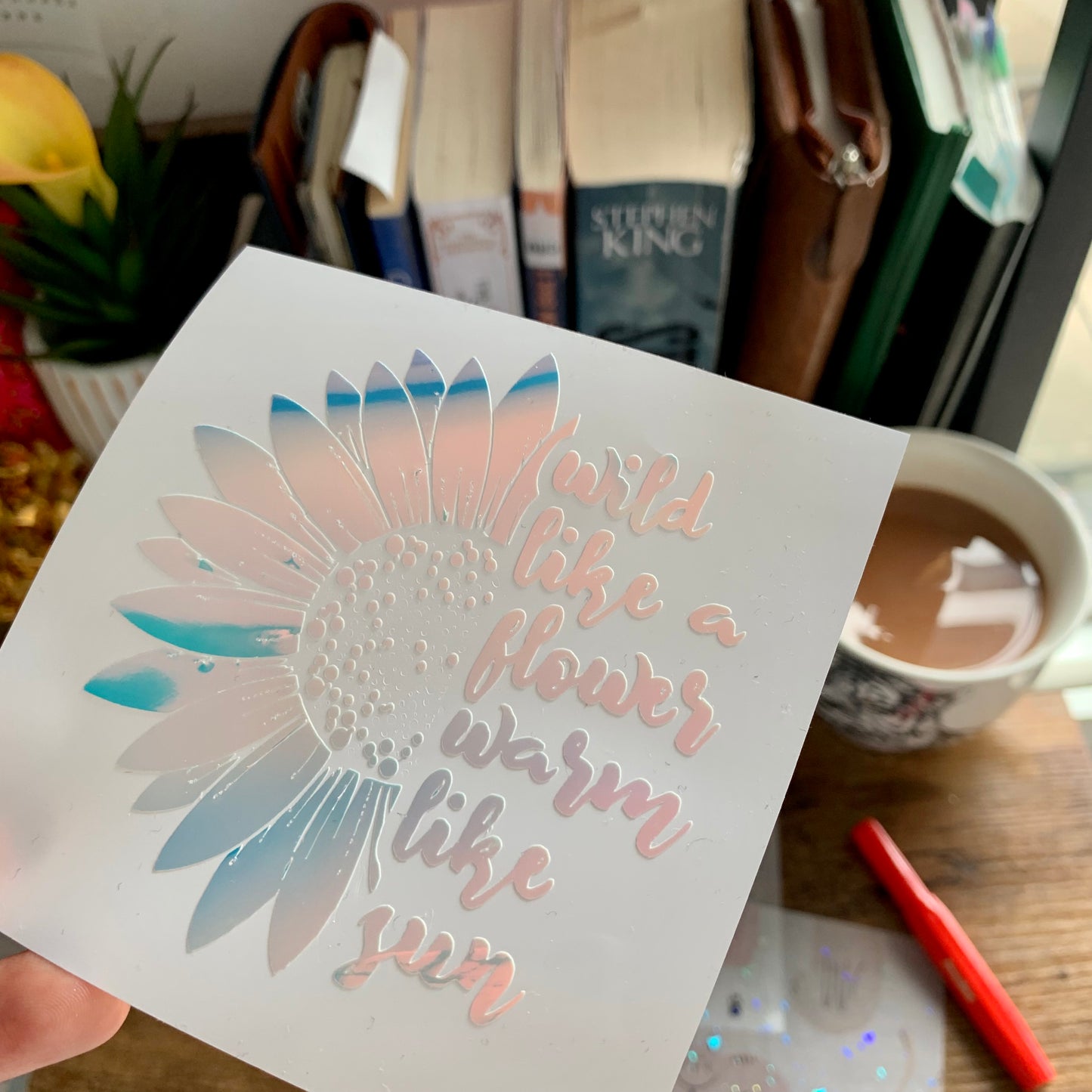 Wild like a flower Vinyl - Afternoon Tea Collection