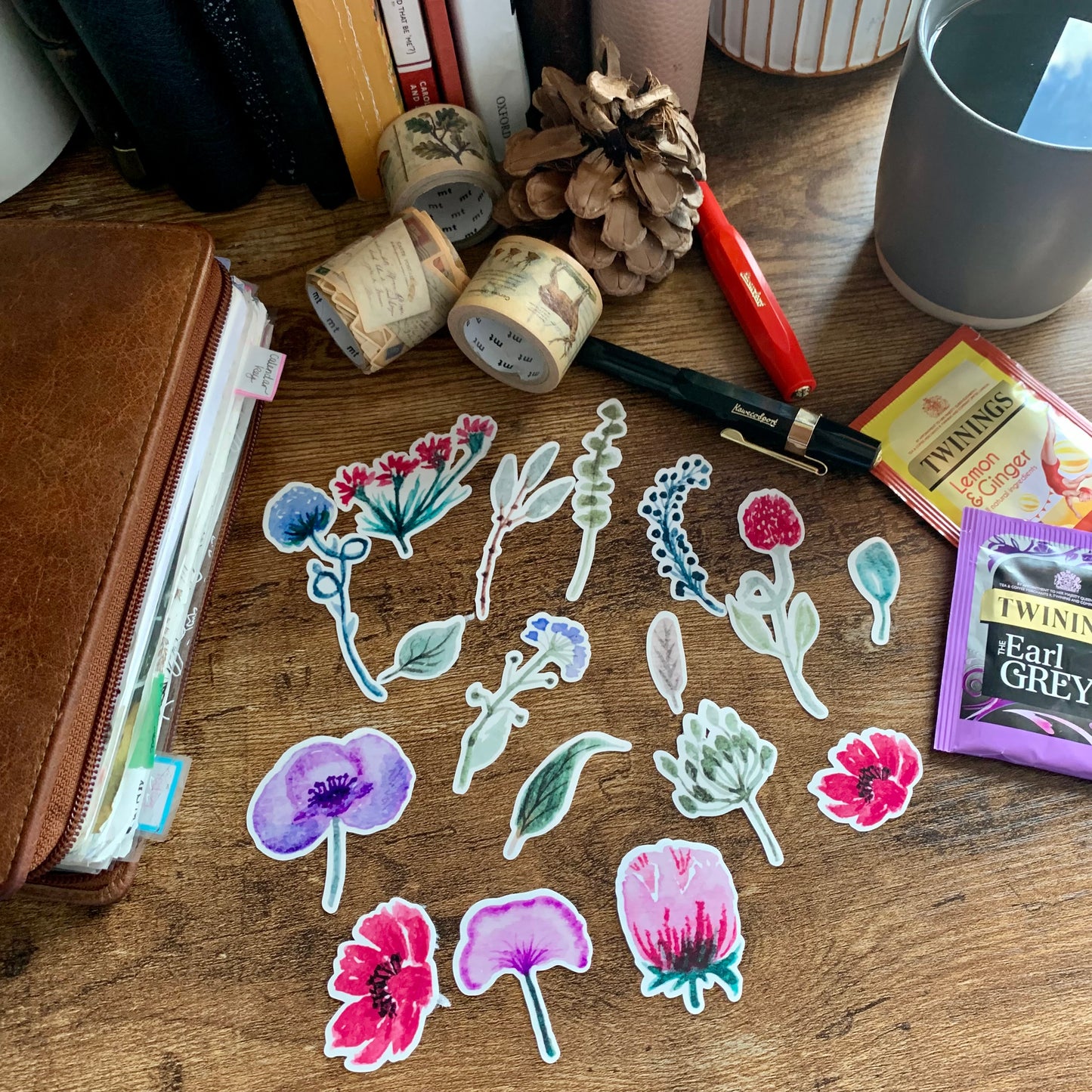 Bottom of the Garden - Sticker Flakes - Pack of 17
