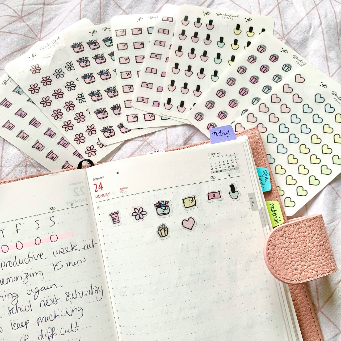 Transparent Medicine Pill Stickers