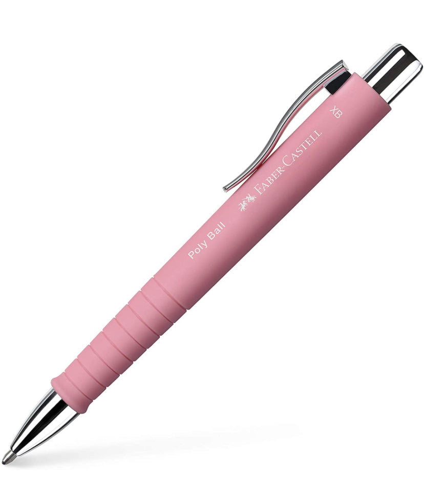 Faber-Castell Poly Ball XB Ballpoint pen - Rose