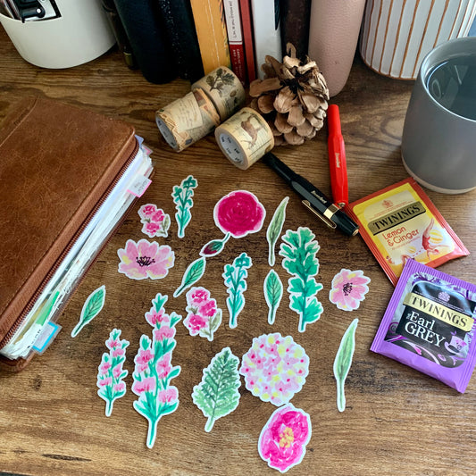Mellow May Sticker Flakes - Pack of 19