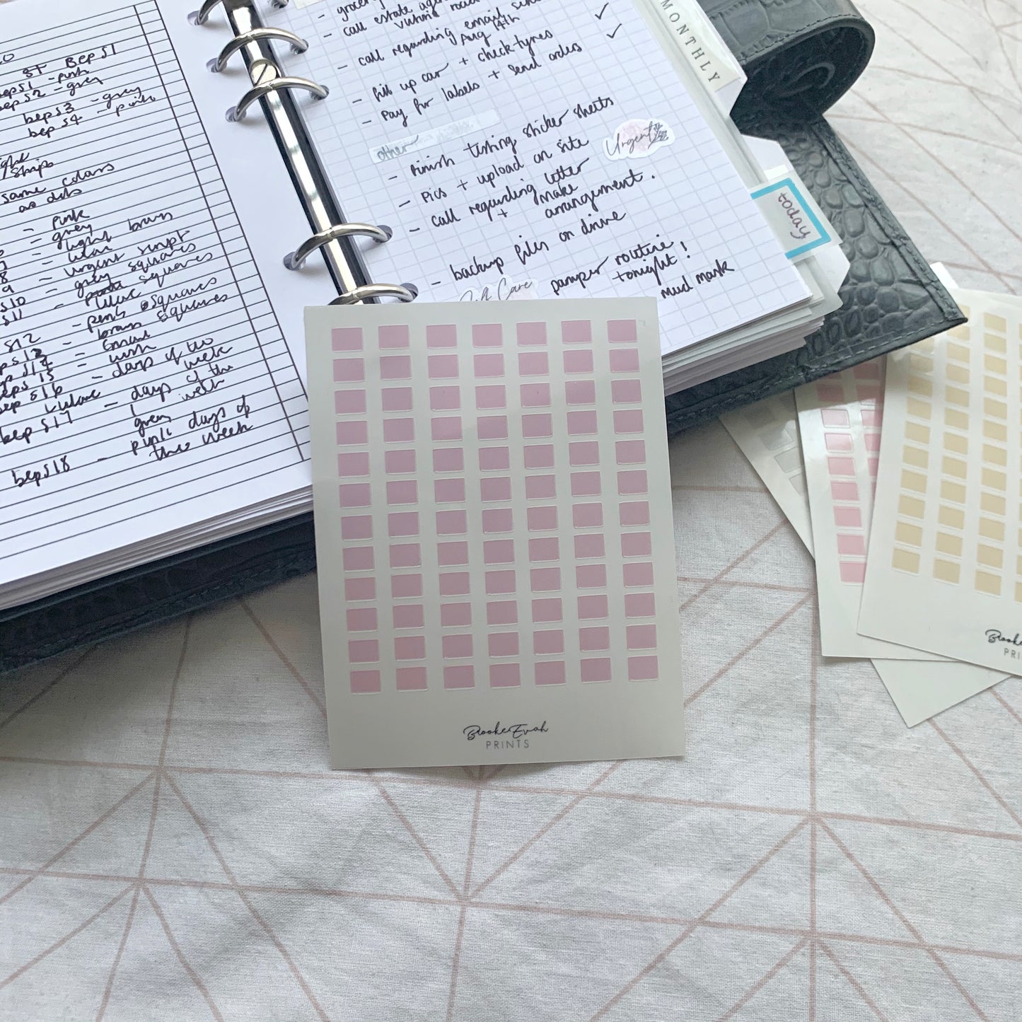Transparent Square Stickers