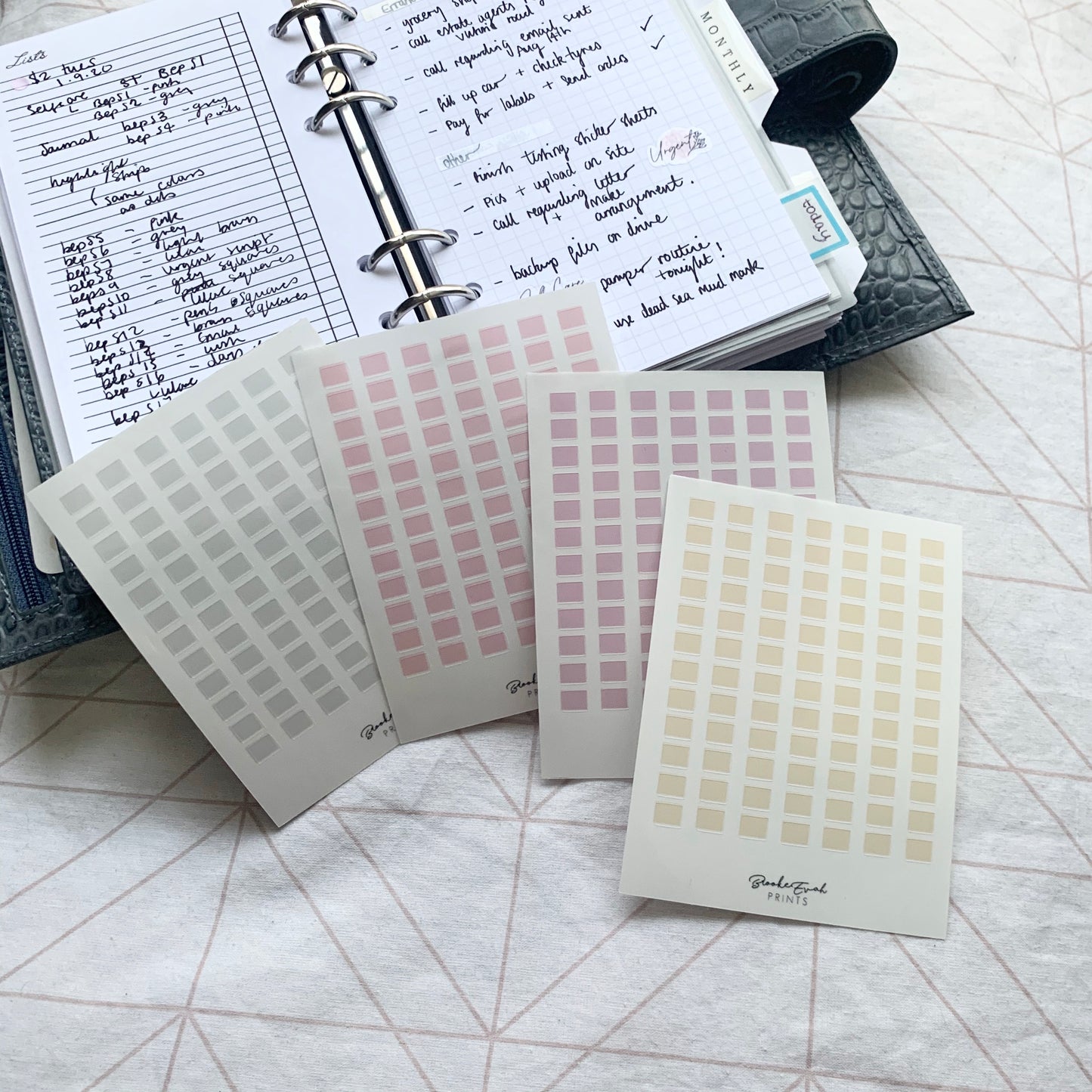 Transparent Square Stickers