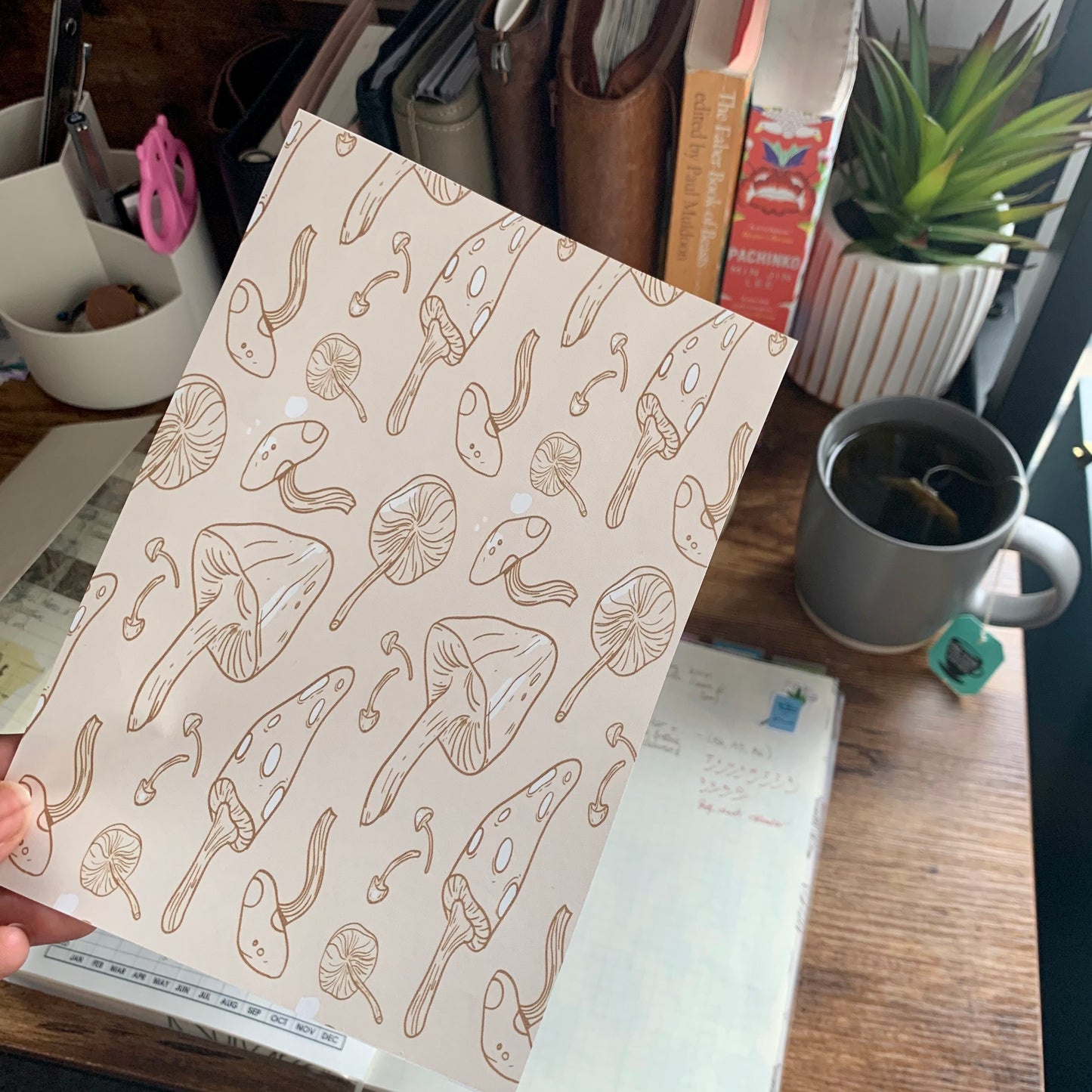 Free Shrooms Printable Planner Dashboard