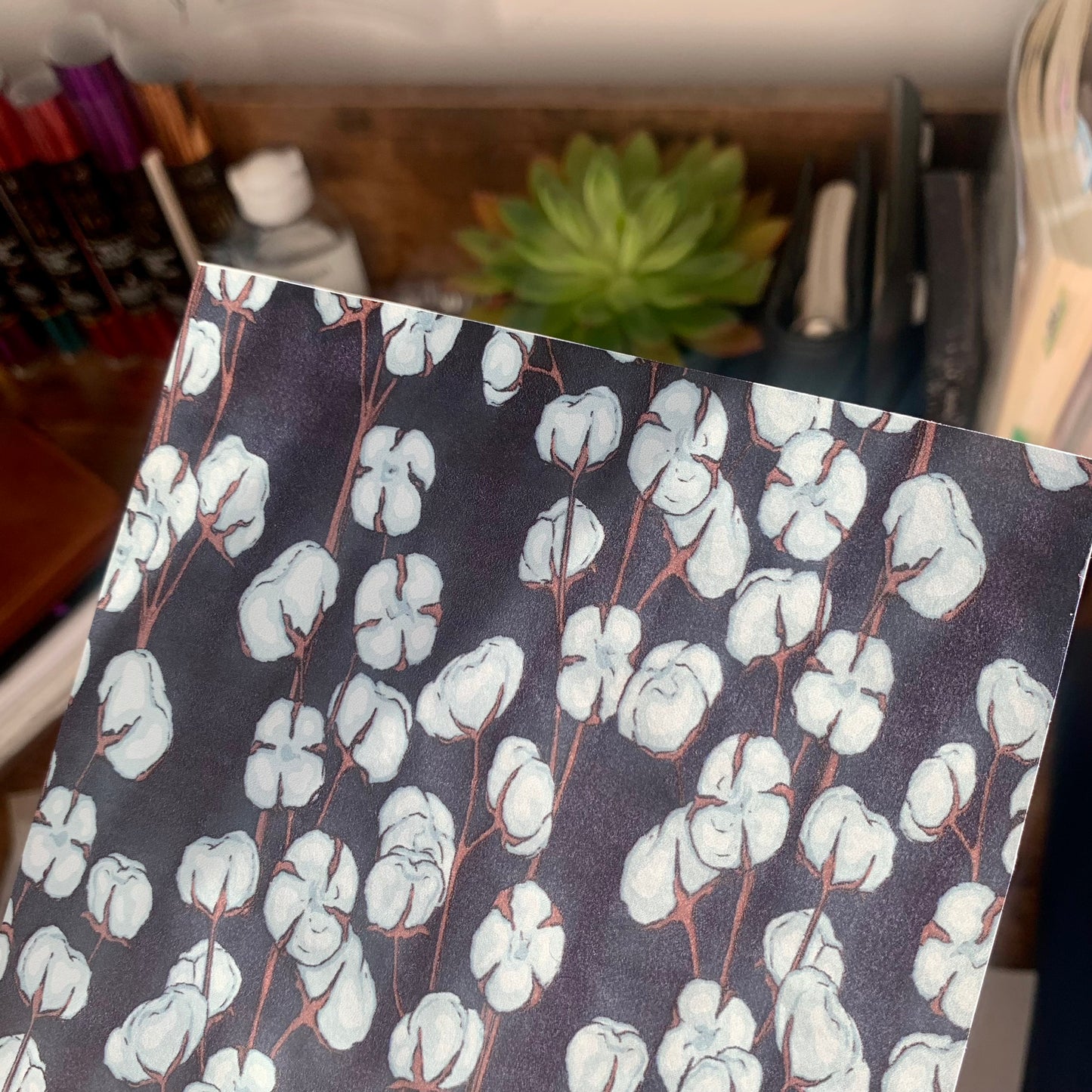 Printed Tomoe River Paper Planner Dashboards- Blooming Cotton