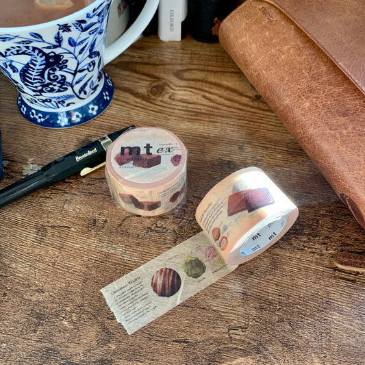 Mt Washi Tape - Mt Ex Collection - Chocolate Encyclopedia