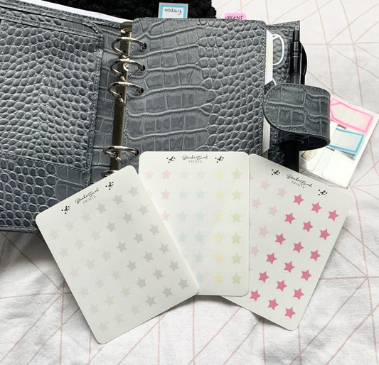 Transparent Stars Icon Stickers