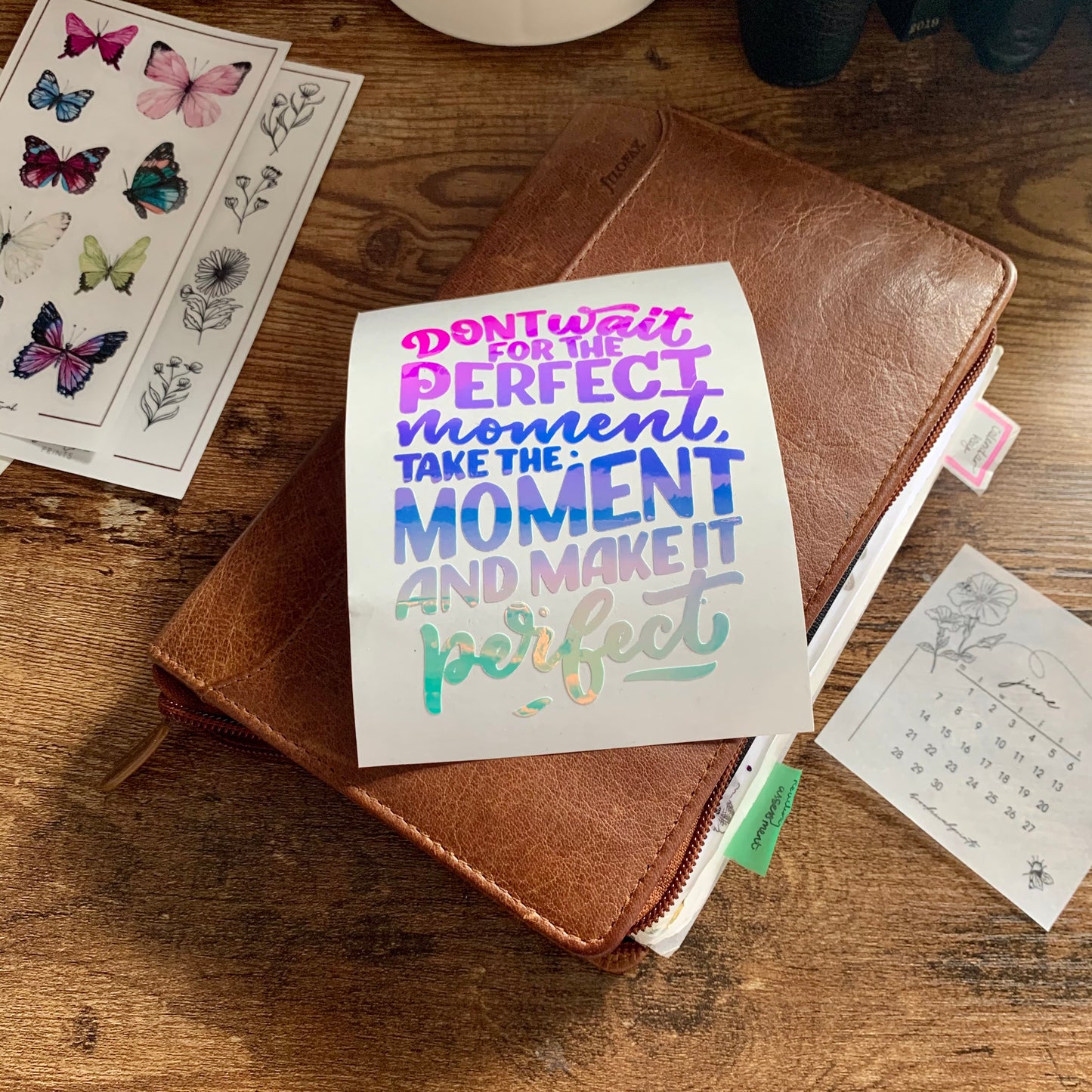 Don’t Wait for the Perfect Moment Vinyl - The Summer Breeze Collection