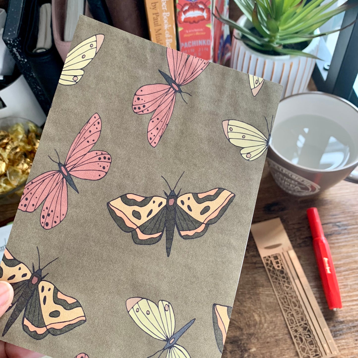 Printed Tomoe River Paper Planner Dashboards- Serenity