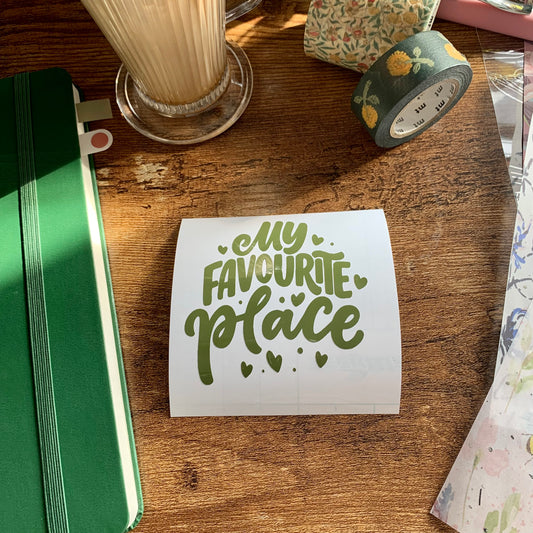 My Favourite Place Vinyl - First Blooms Collection