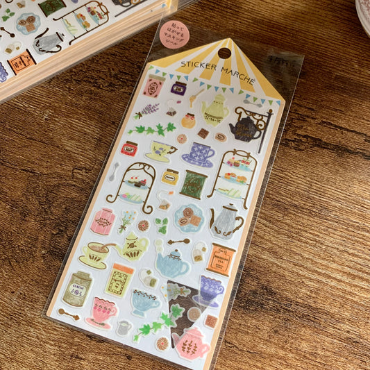 Midori Sticker Marche Tea