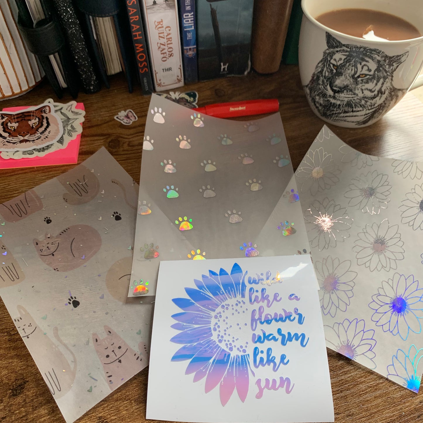 Wild like a flower Vinyl - Afternoon Tea Collection