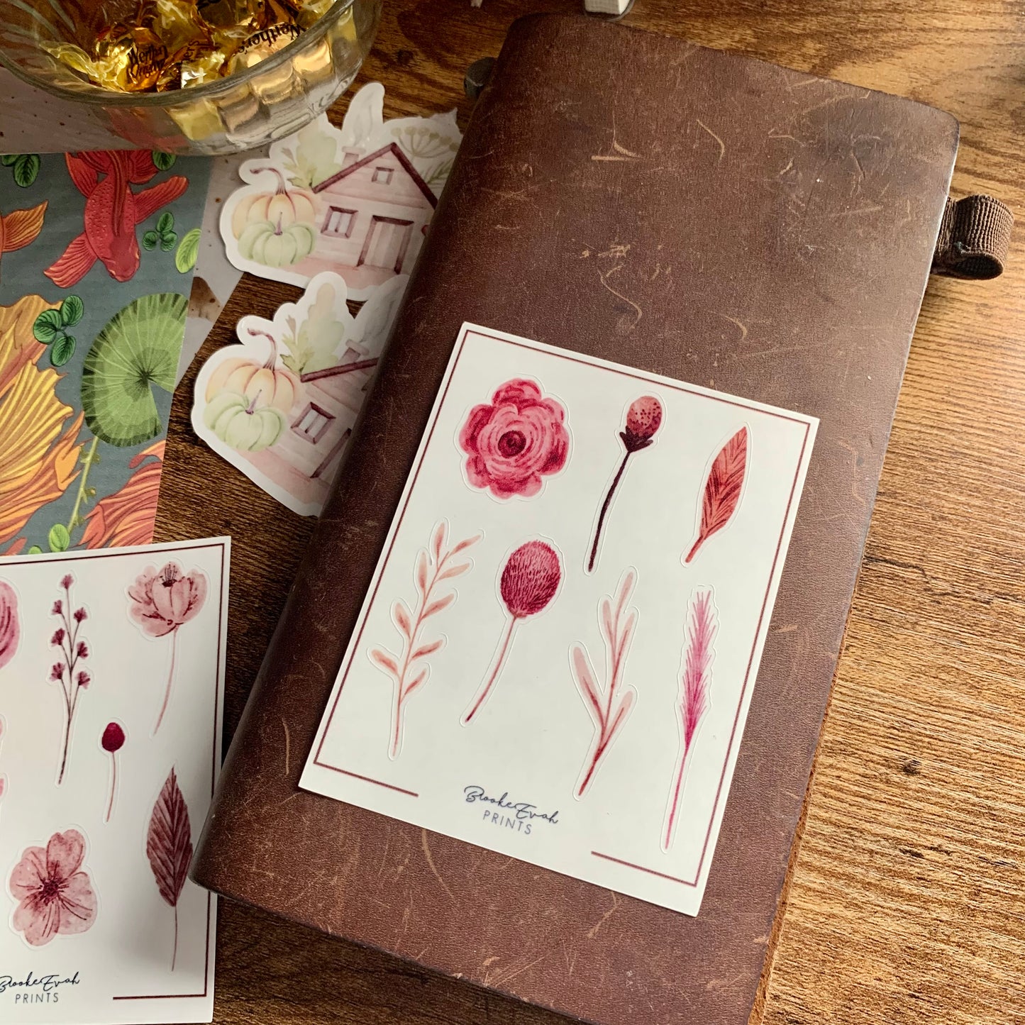 The Forest House Collection Stickers