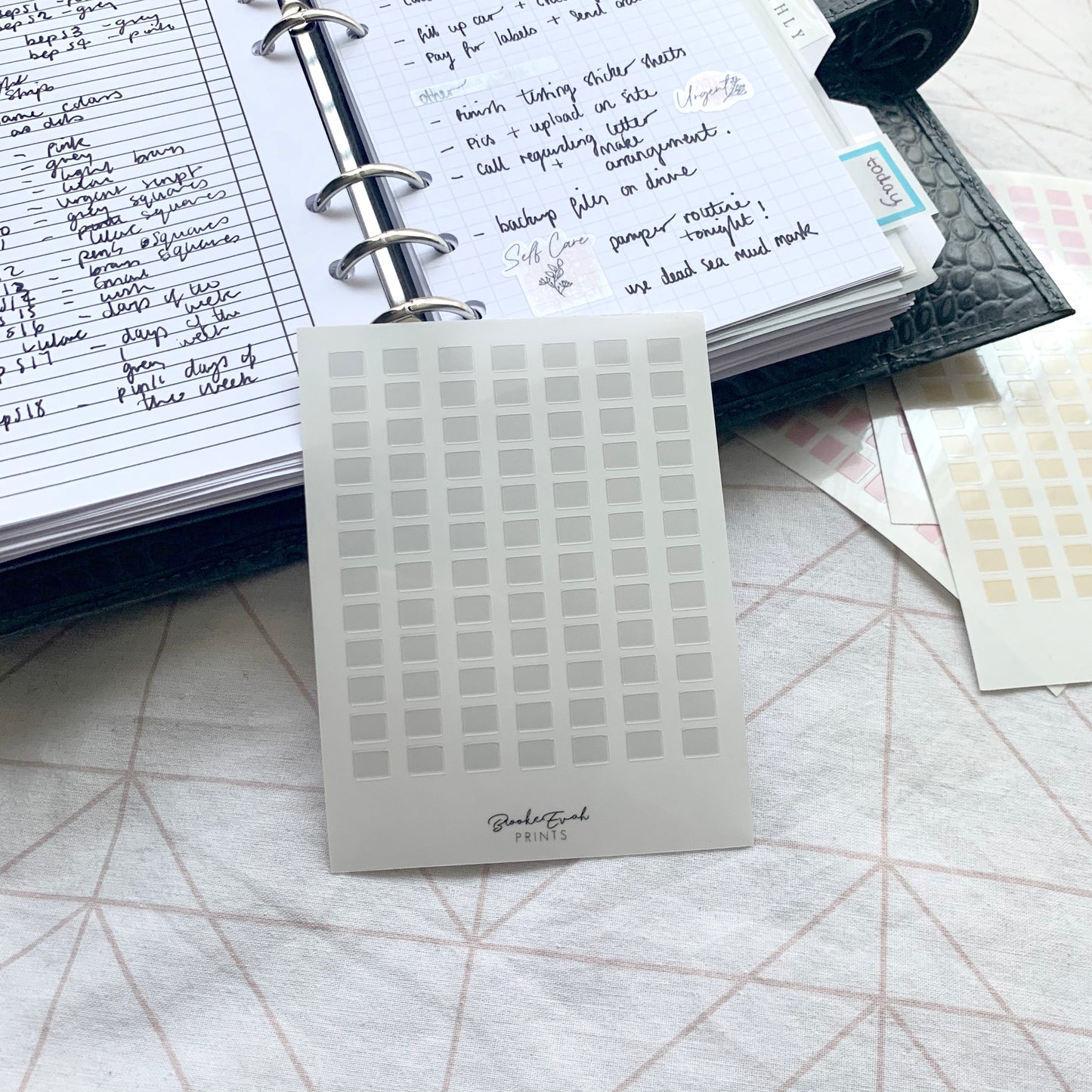 Transparent Square Stickers