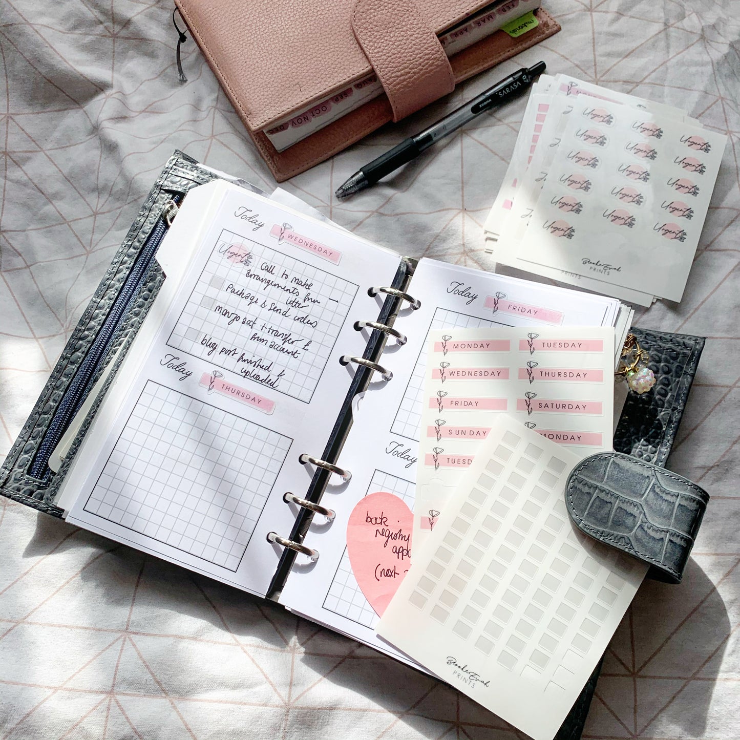 Transparent Square Stickers