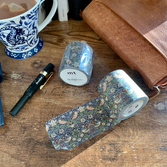 Mt Washi Tape - Mt X Morris Collection - Strawberry Thief