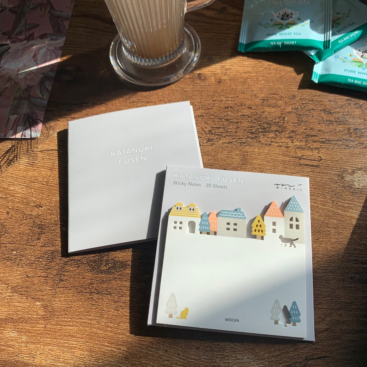 Midori Sticky Notes Die-Cut Town
