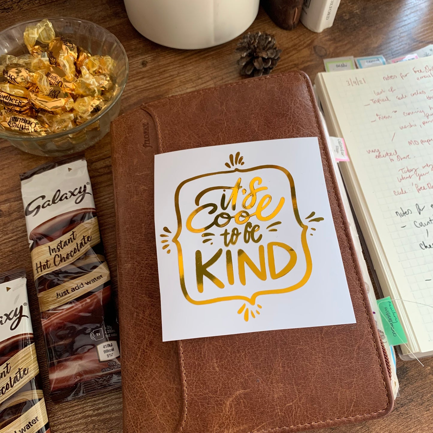 It’s Cool to be kind Vinyl Decal Sticker